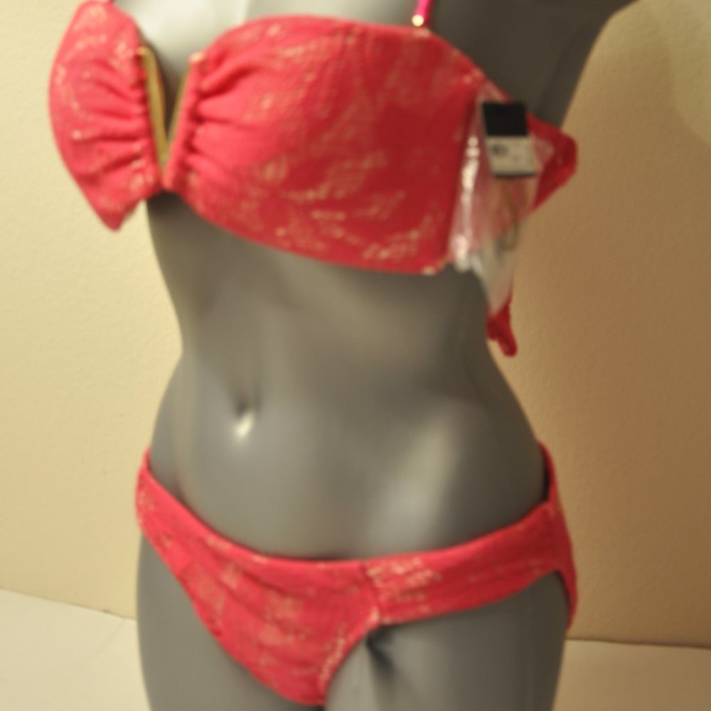 NWT Victoria's Secret Bikini Set Top M, Bottom M